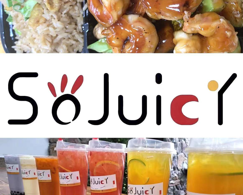 SO JUICY, located at 24 Broad st, Bloomfield, NJ logo